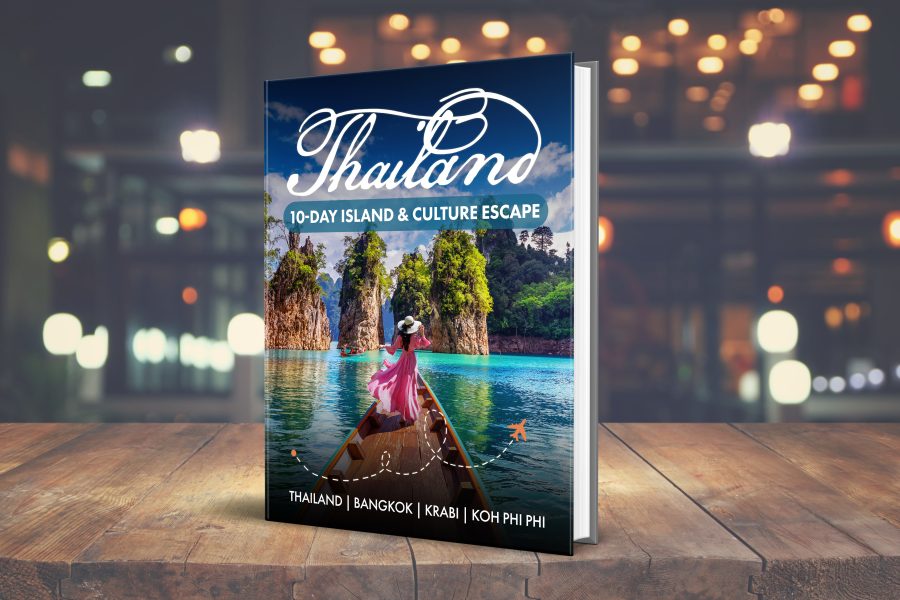 Thailand: 10-Day Island & Culture Escape ebook design portfolio project