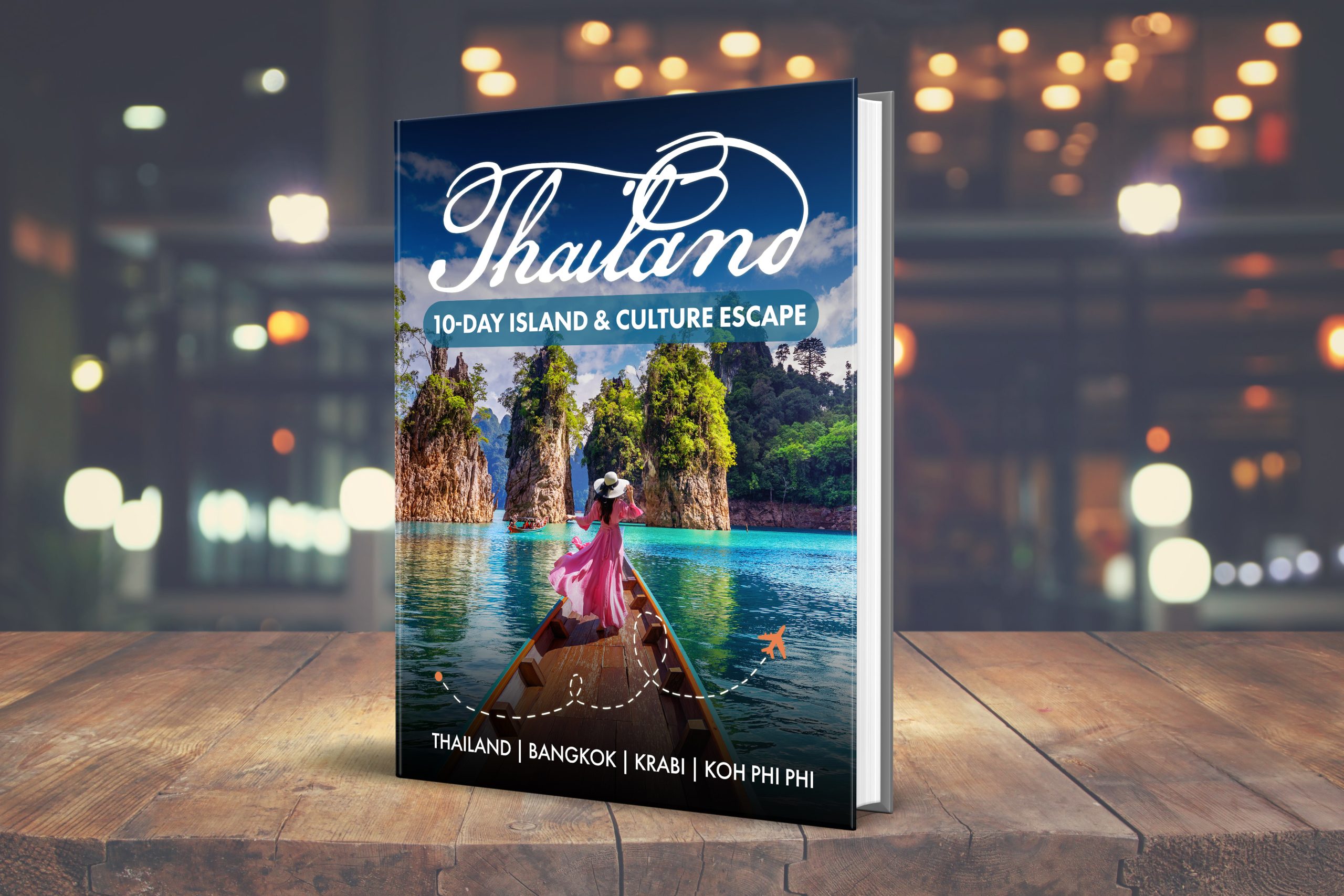 Thailand: 10-Day Island & Culture Escape ebook design portfolio project
